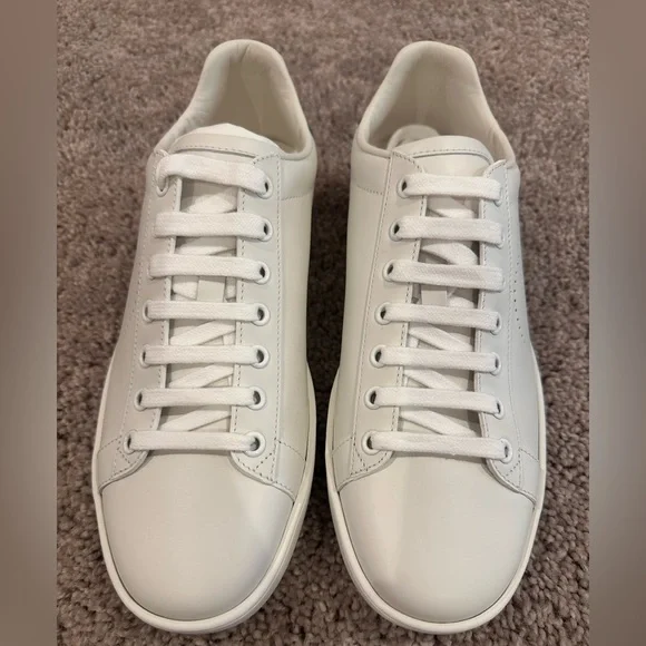 Gucci ACE Classic White Leather Sneakers BRAND NEW - Picture 2 of 11